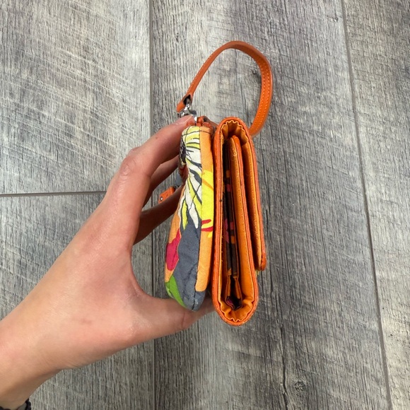 Vera Bradley Orange Anniversary Wristlet Wallet - Picture 9 of 10